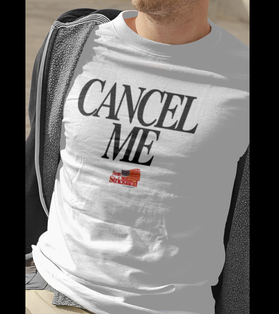 Cancel Me Sean Strickland American Flag T-Shirt