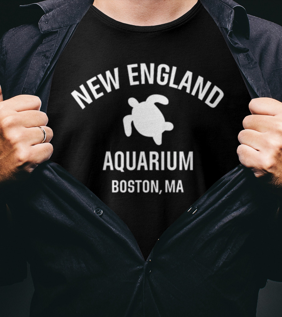 New England Aquarium Boston MA Turtle T-Shirt