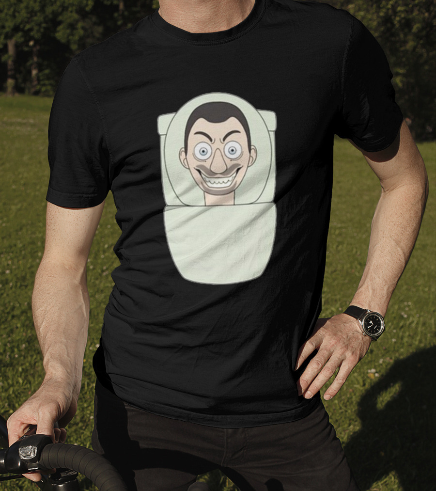 Skibidi Toilet Youtooz New Creepy Toilet Head Meme T-Shirt