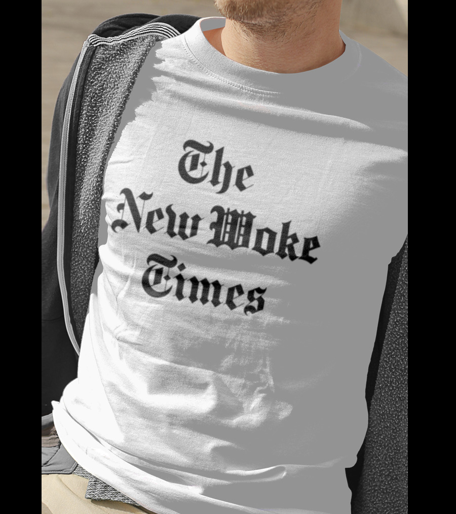 The New Woke Times Old English T-Shirt