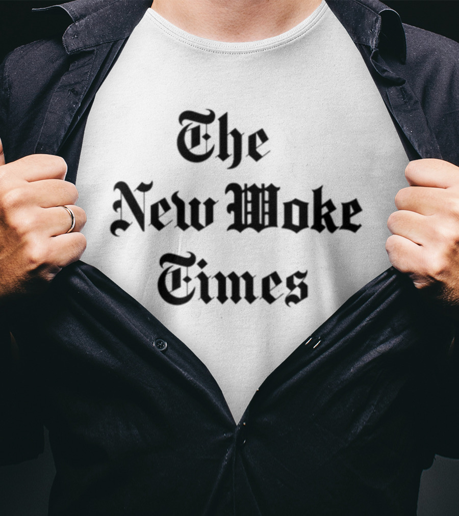 The New Woke Times Old English T-Shirt