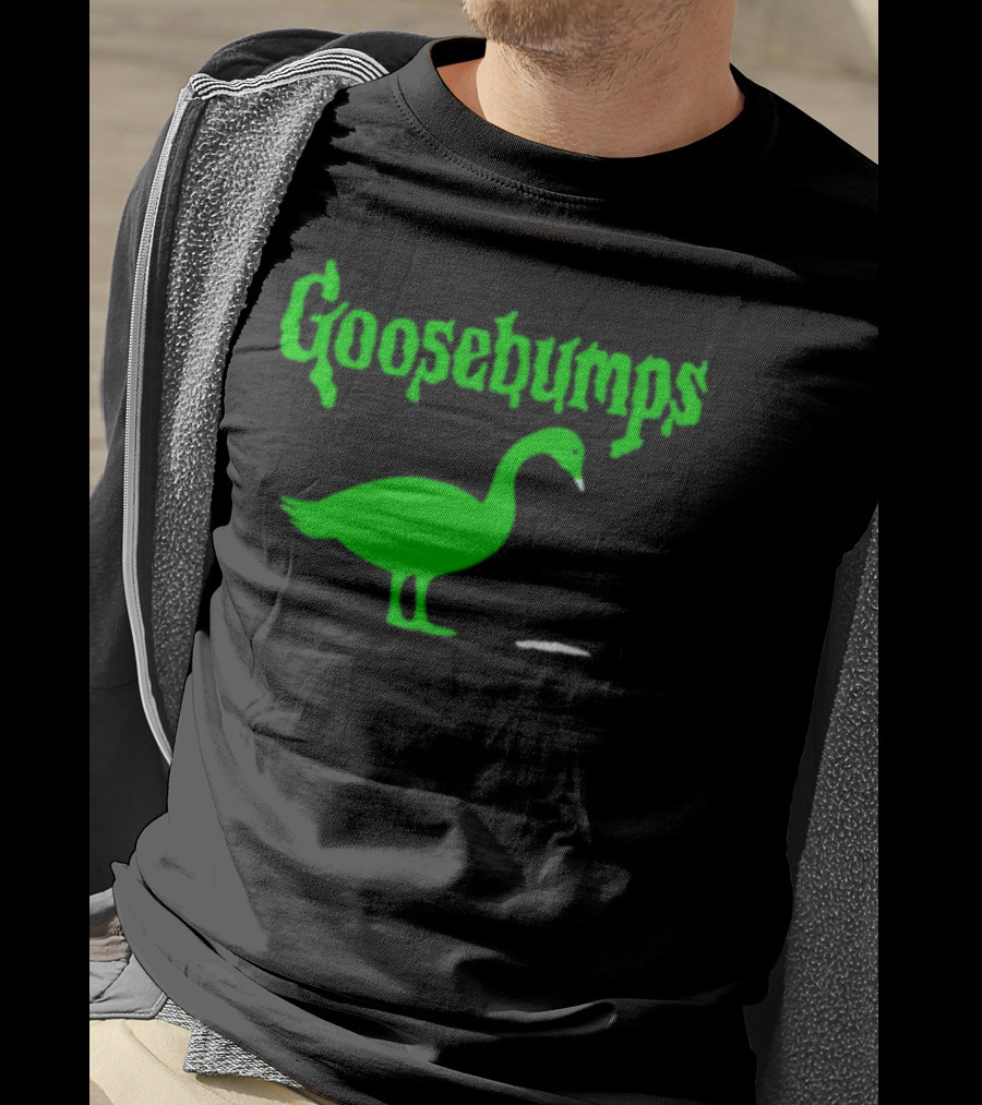 Goosebumps Green Goose T-Shirt