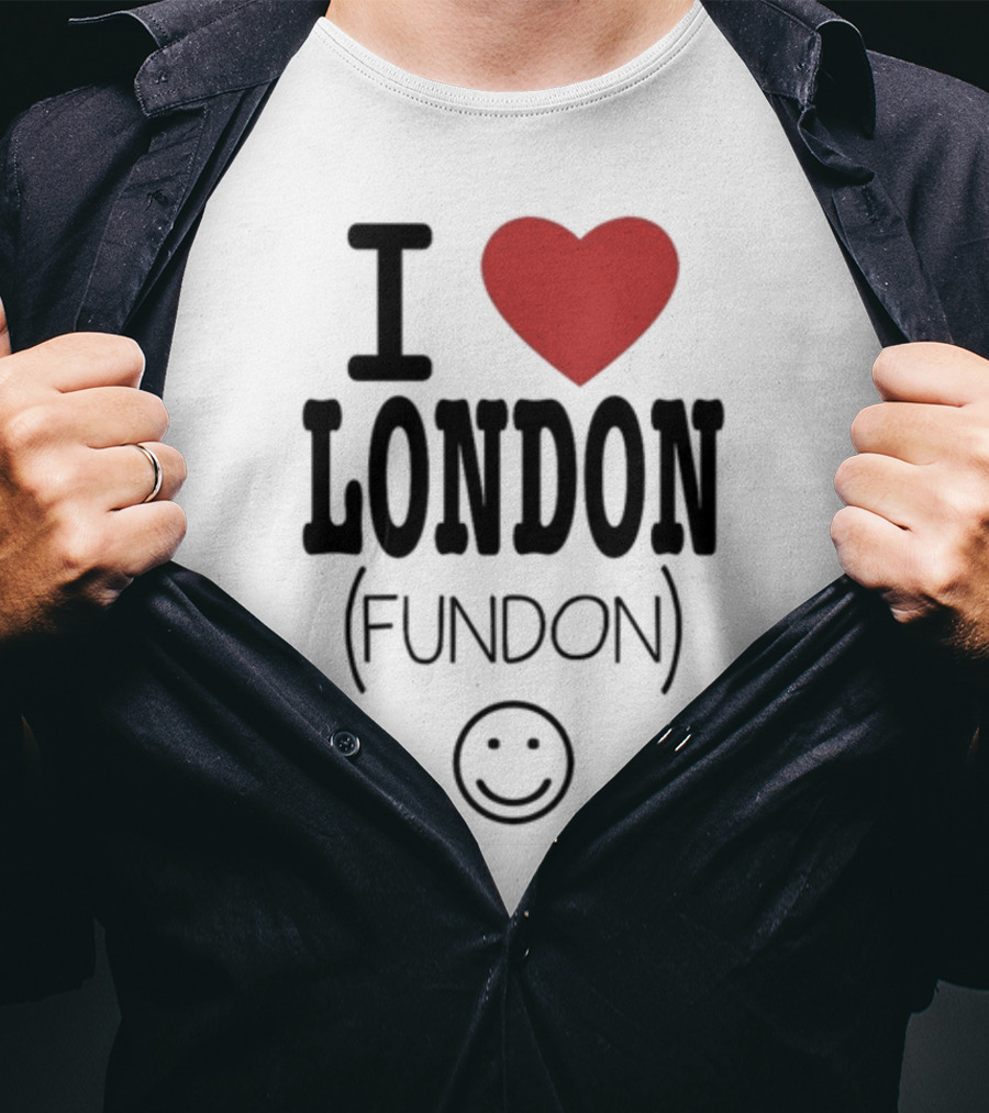 Taylor Swift's I Heart London Fundon Smiley T-Shirt