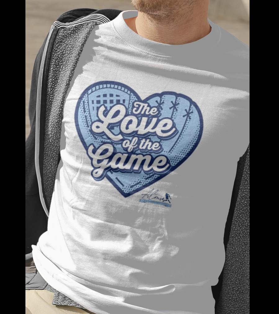 Alonso Foundation The Love Of The Game Baseball Heart T-Shirt