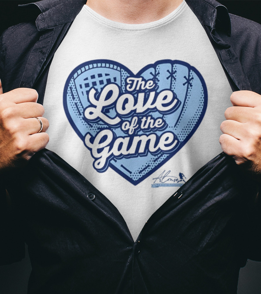 Alonso Foundation The Love Of The Game Baseball Heart T-Shirt