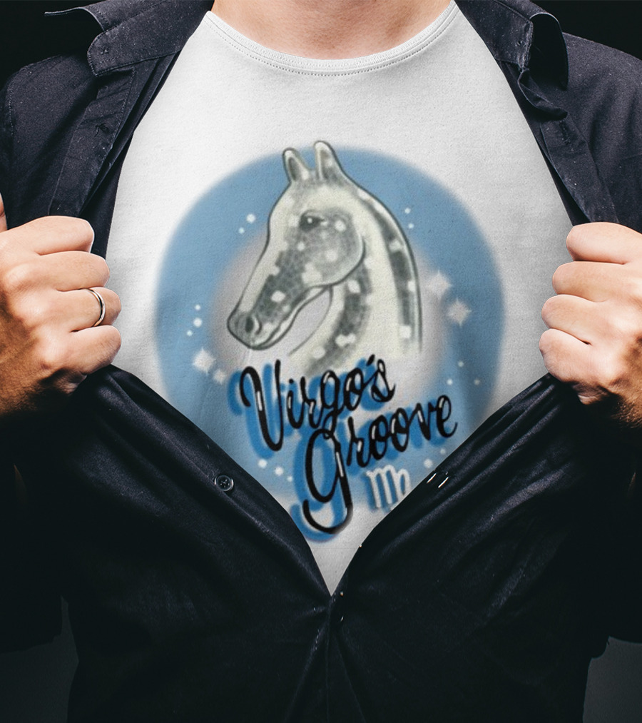Virgo's Groove Disco Horse Party T-Shirt