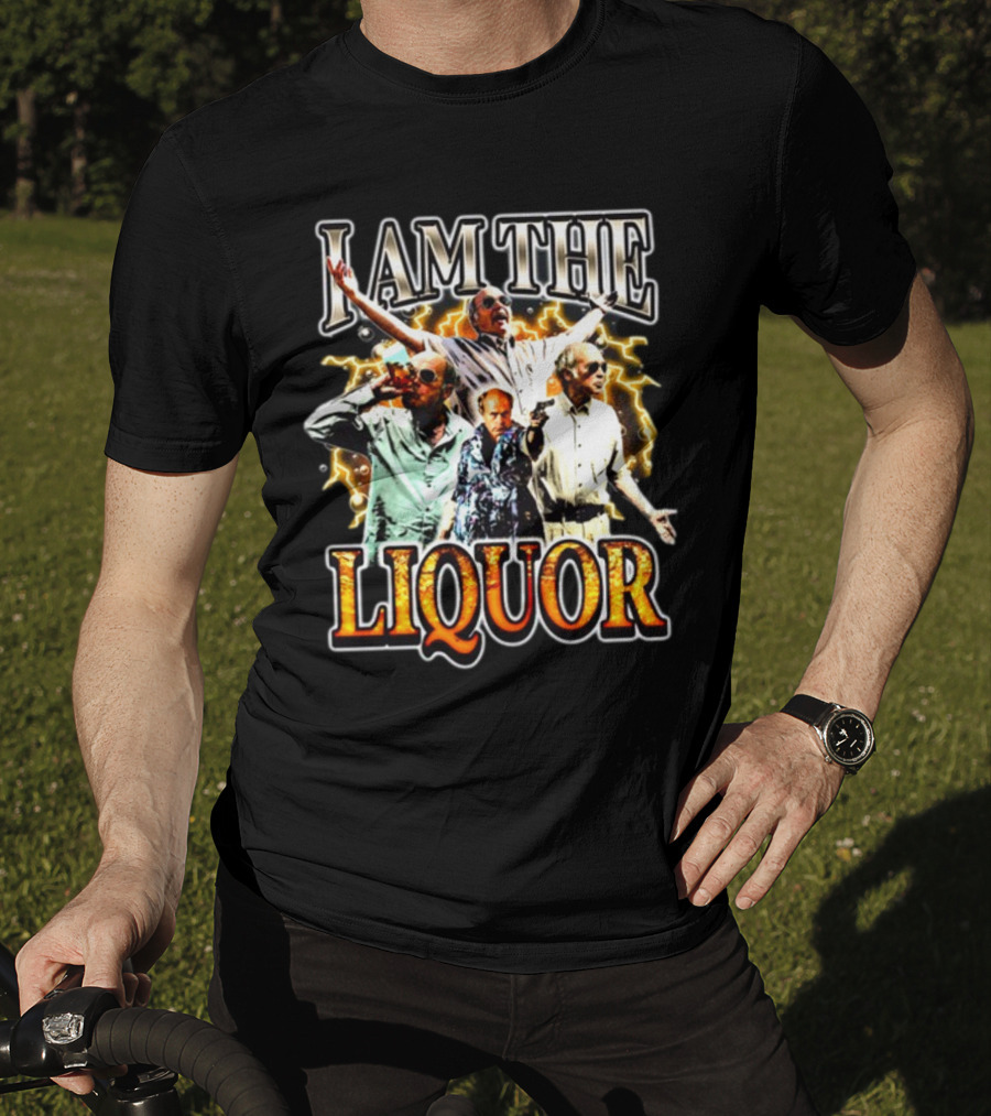 I Am The Liquor Jim Lahey Bold Expressions And Poses T-Shirt