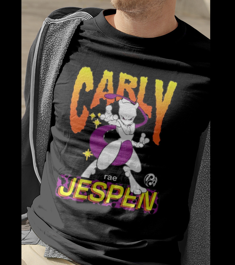 Carly Rae Jespen Mewtwo Fusion Mashup T-Shirt