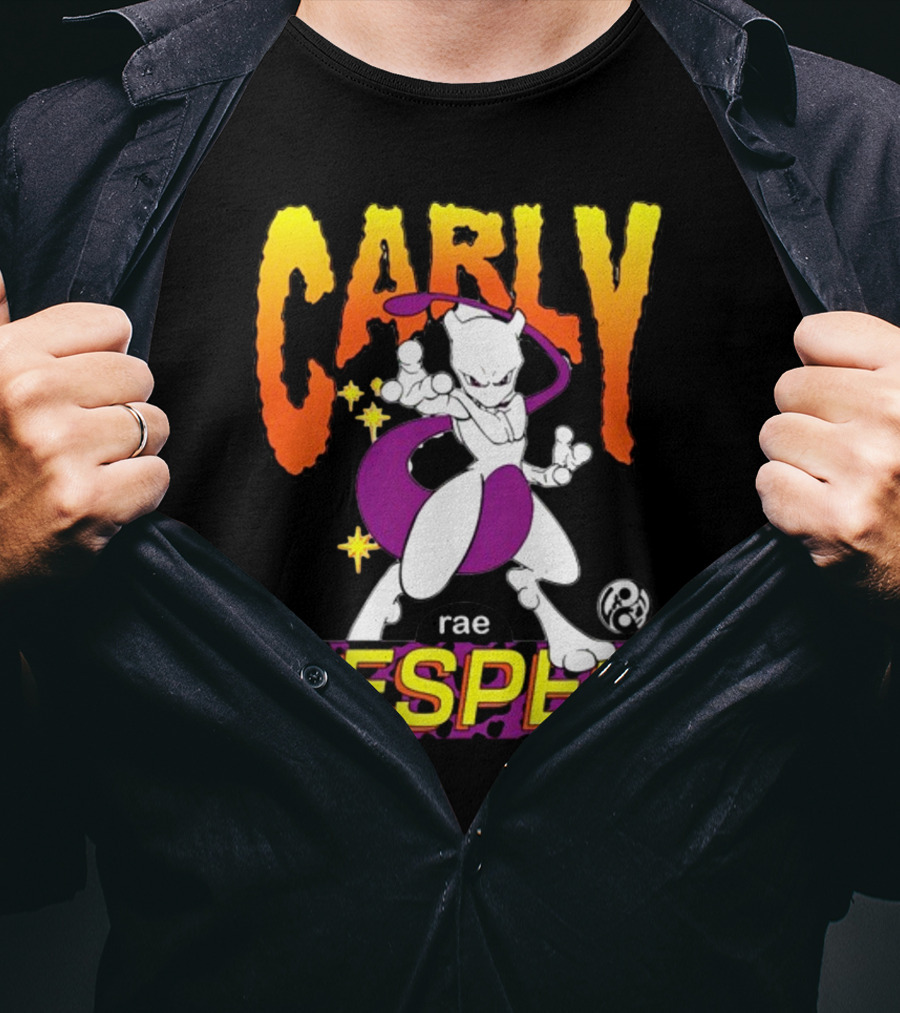 Carly Rae Jespen Mewtwo Fusion Mashup T-Shirt
