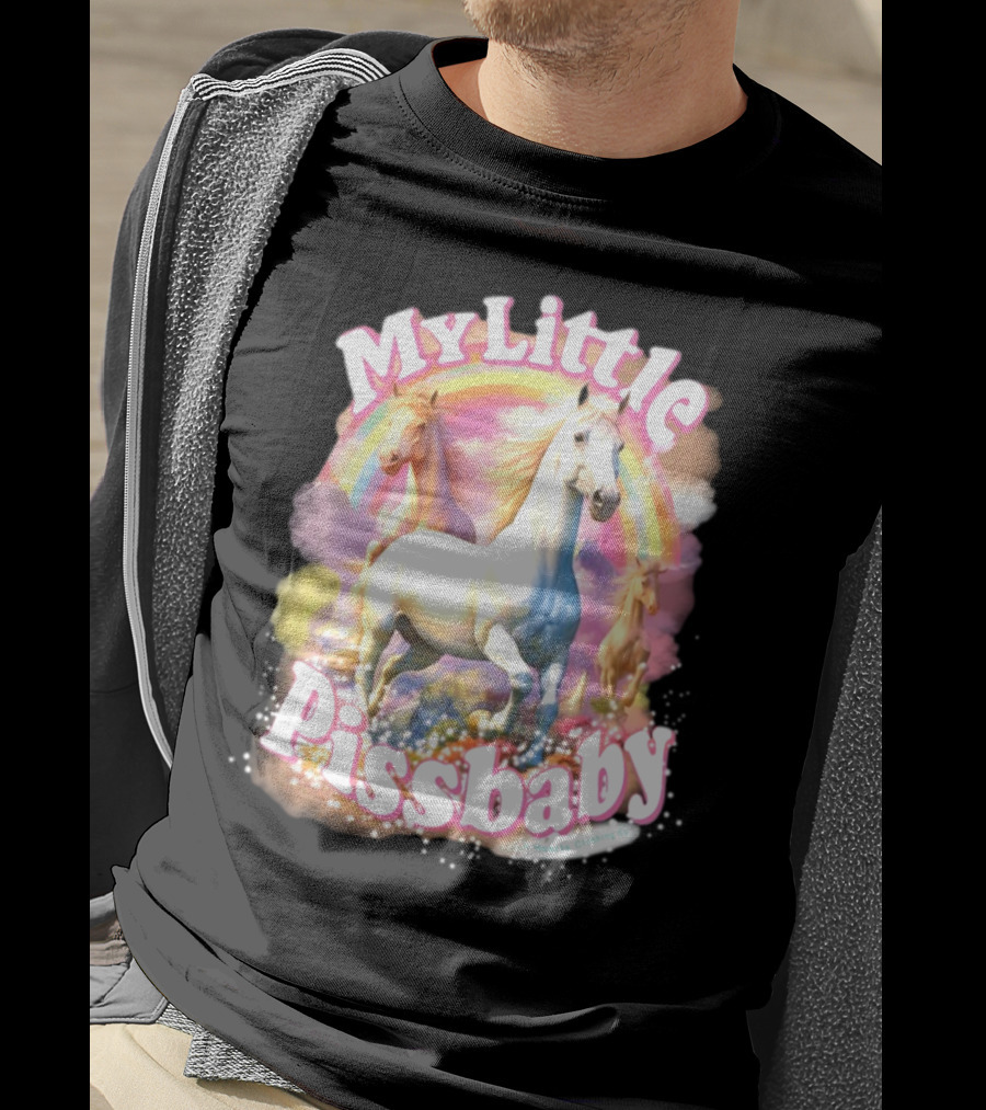 My Little Pissbaby Rainbow Horses T-Shirt