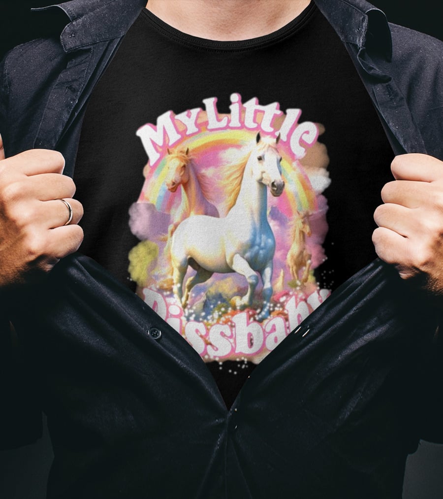 My Little Pissbaby Rainbow Horses T-Shirt