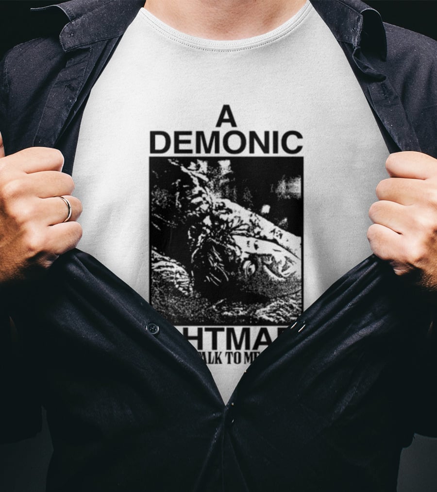Online Ceramics A Demonic Nightmare Talk To Me Collaboration T-Shirt
