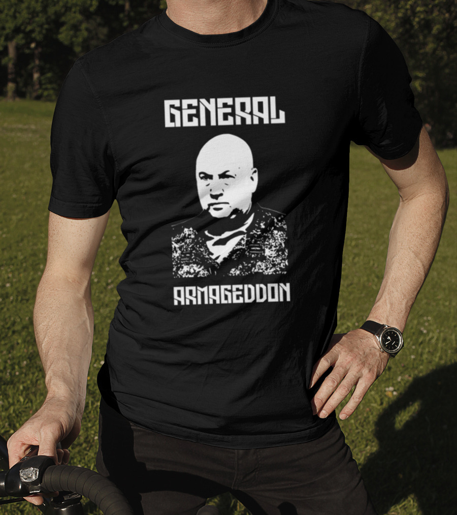 General Armageddon Gearbubble Bold Military Commander T-Shirt