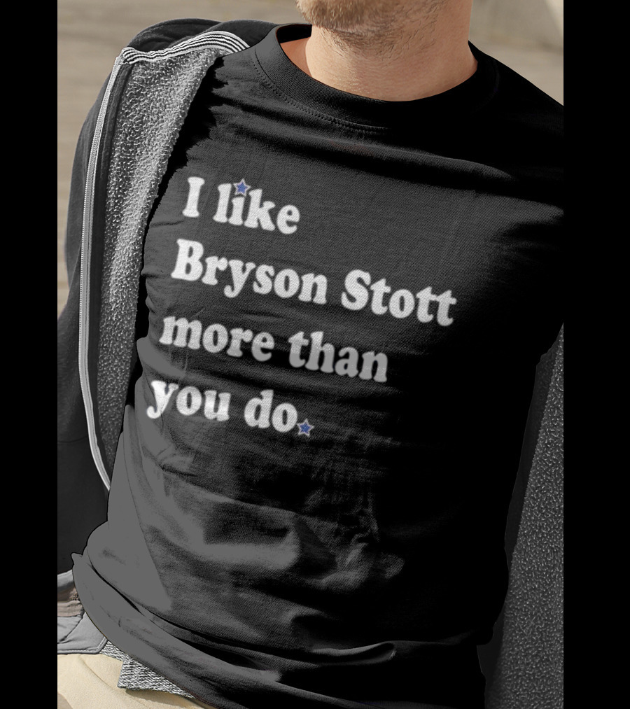 Phillygoat I Like Bryson Stott More Than You Do Fan T-Shirt