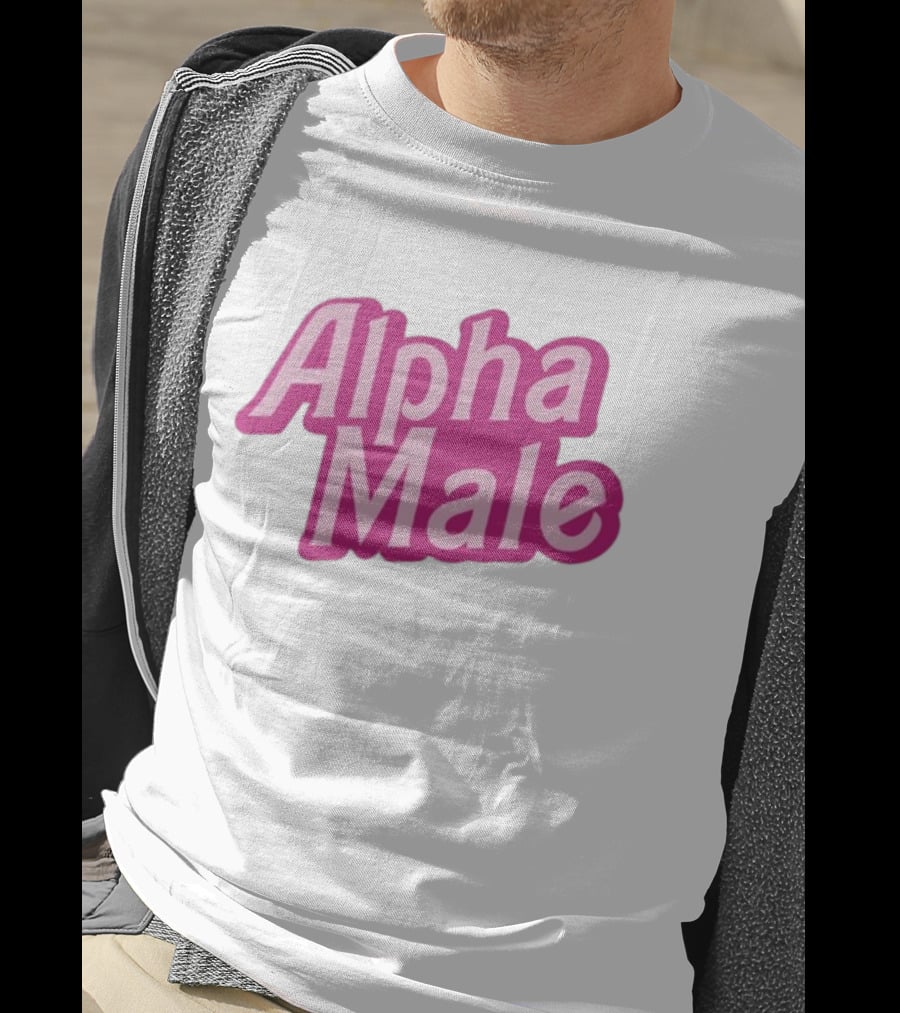 Alpha Male Barbie Pink T-Shirt
