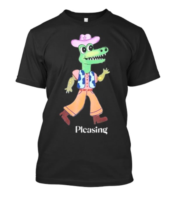 Pleasing Fancy Friends The Green Frog With Envy Cowboy Crocodile T-Shirt