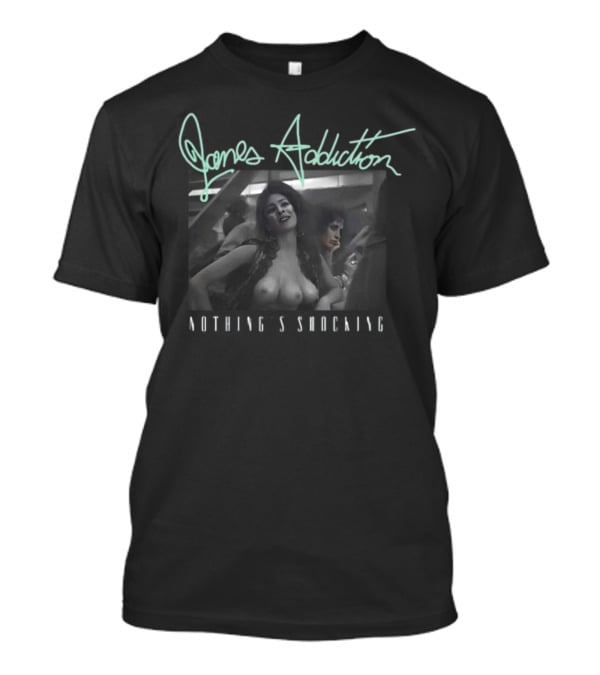 Janes Addiction Nothing's Shocking Album Cover T-Shirt