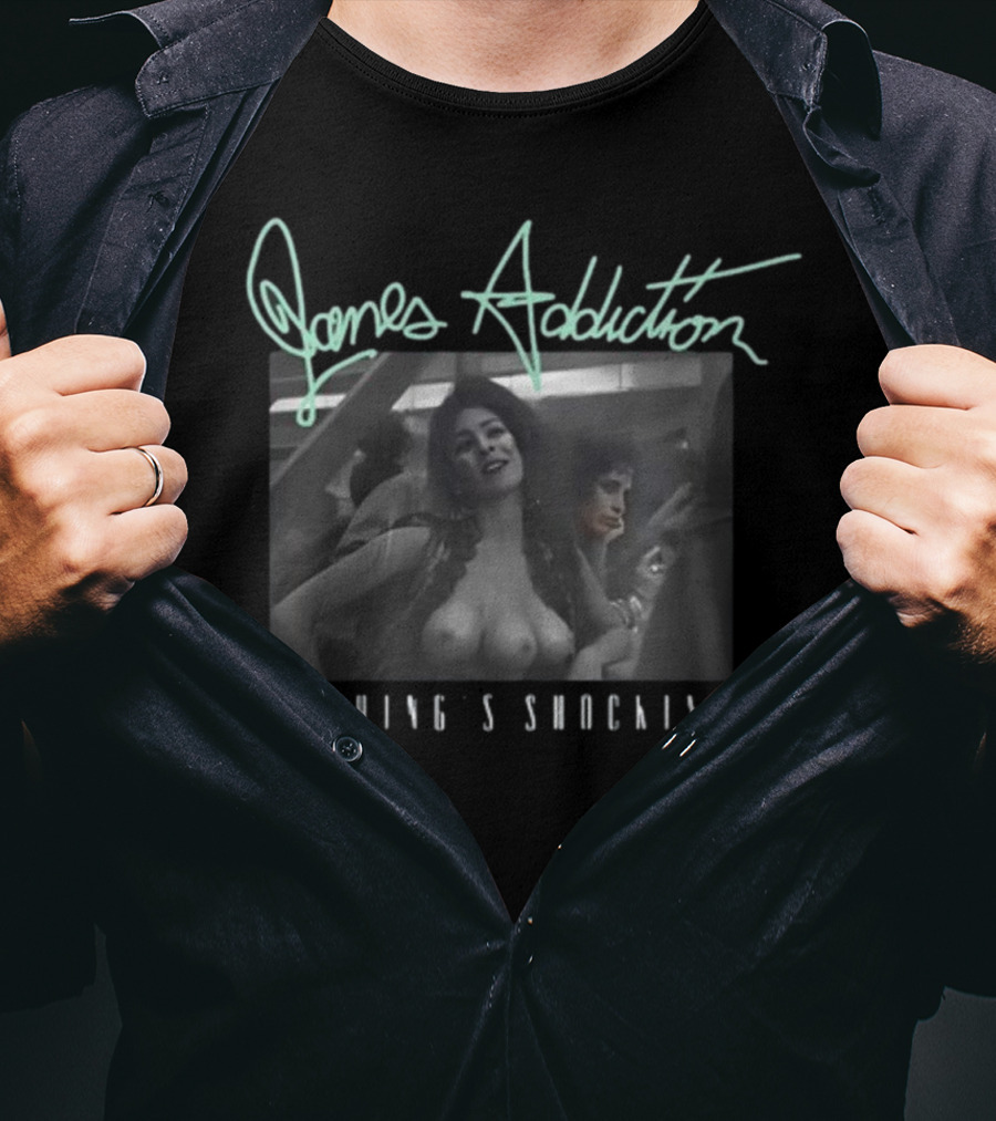 Janes Addiction Nothing's Shocking Album Cover T-Shirt