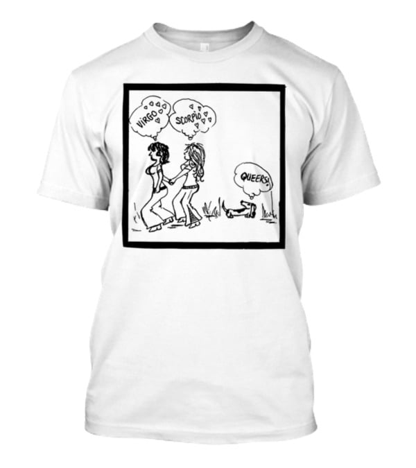 The Lesbian Tide 1971 Virgo Scorpio Queers T-Shirt