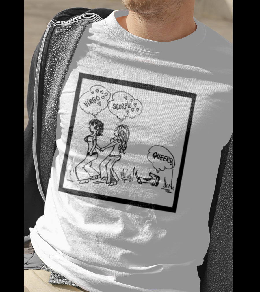 The Lesbian Tide 1971 Virgo Scorpio Queers T-Shirt