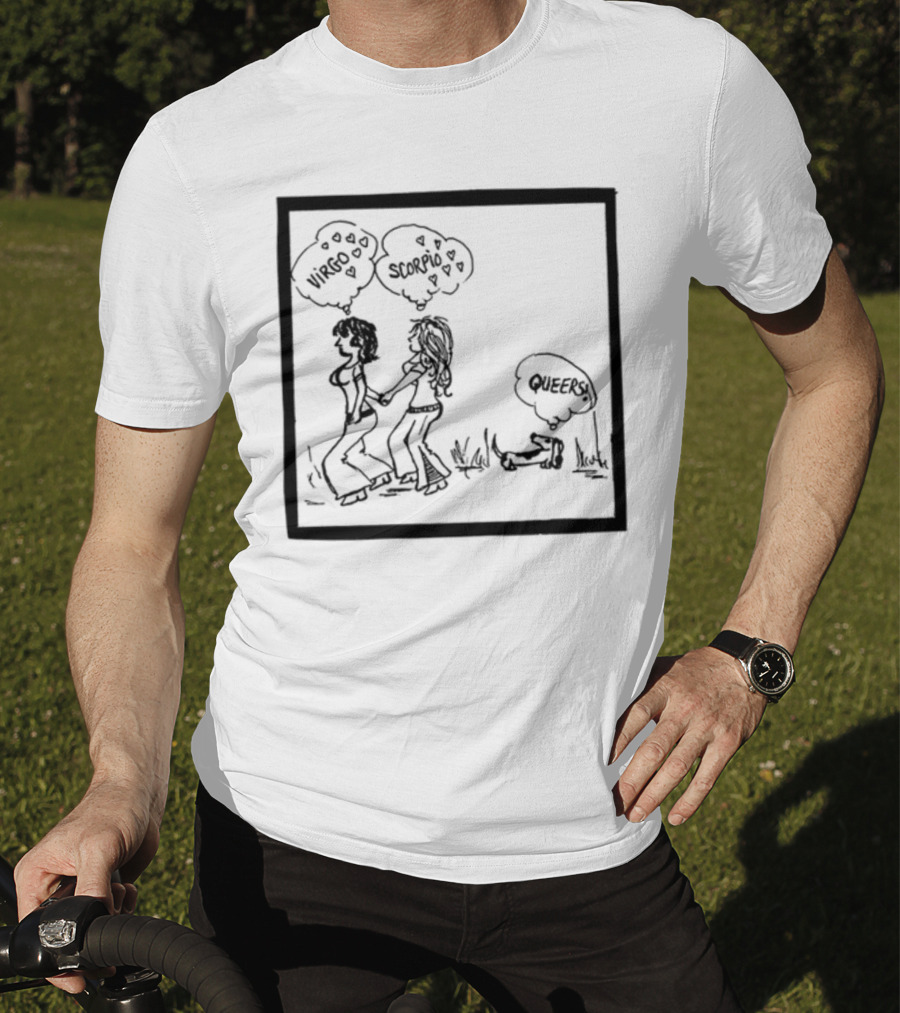 The Lesbian Tide 1971 Virgo Scorpio Queers T-Shirt