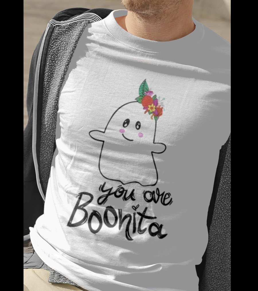 You Are Boonita Cute Ghost With Flower Crown T-Shirt