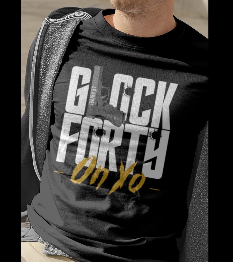 Glock Forty On Yo Isaiah 57 Bullet Holes T-Shirt