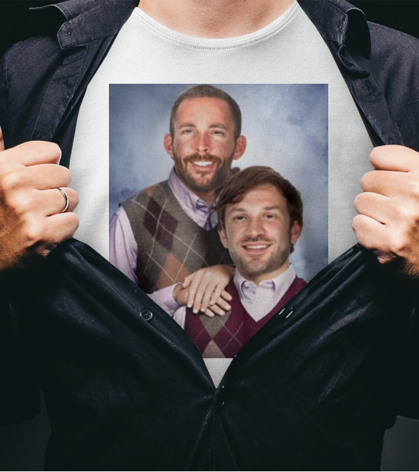 Ross Chastain Daniel Suarez Argyle Sweater Step Brothers T-Shirt