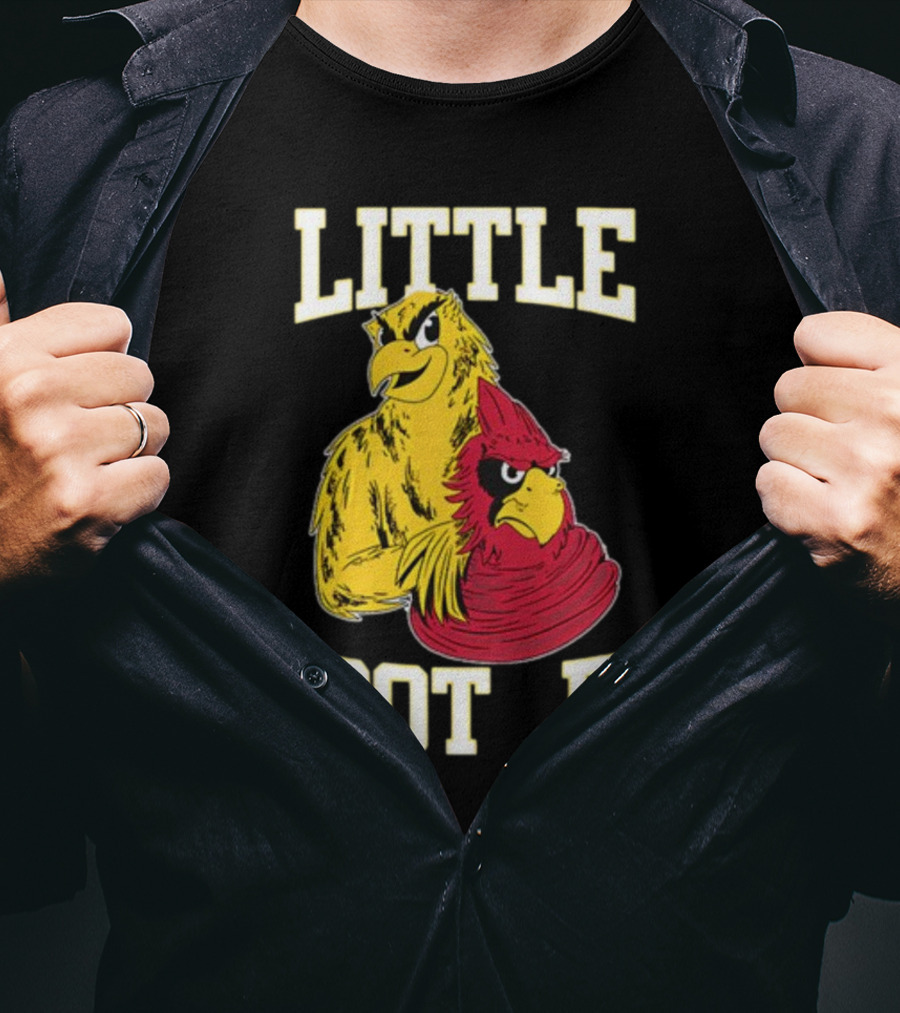 LITTLE BROTHER Iowa Hawkeyes Iowa State Cyclones Rivalry T-Shirt