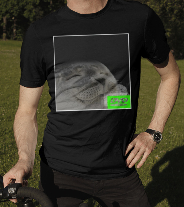Bouncing DVD Hits Corner Idle Screen Meme Relaxed Seal T-Shirt