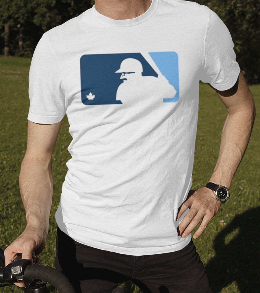 Davis Schneider's Babe Schneider Baseball Silhouette With Canadian T-Shirt