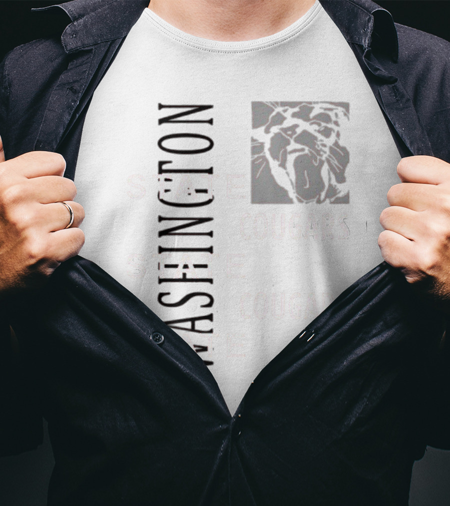 Washington State Cougars State Cougars State T-Shirt