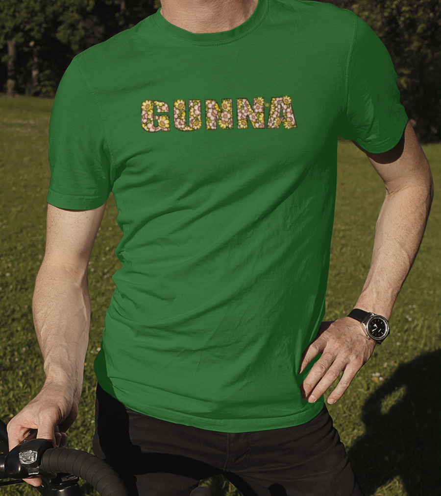 Gunna Wunna Floral Pattern Wun Night Only T-Shirt