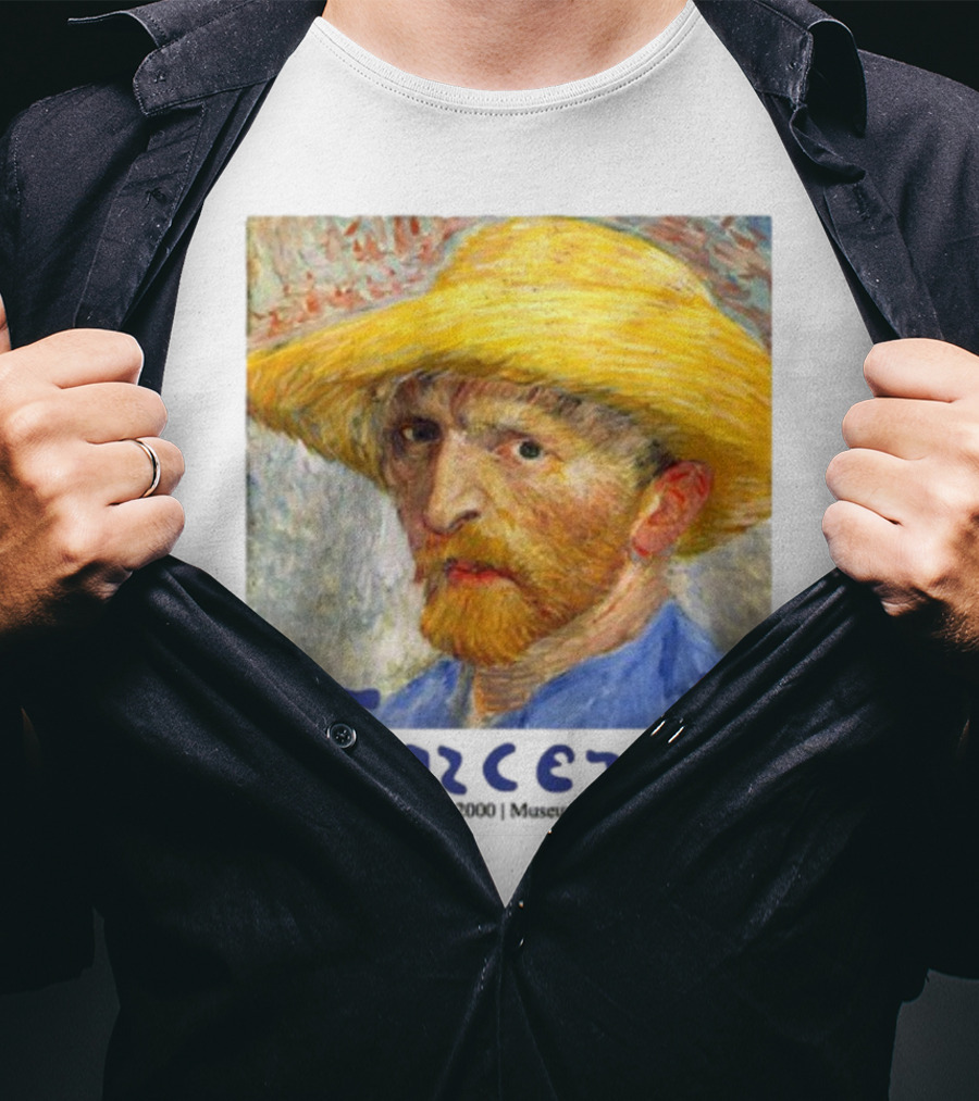 Dave Portnoy Vincent Van Gogh Self-Portrait July 2 September 24 2000 Museum Of Fine Arts Boston T-Shirt