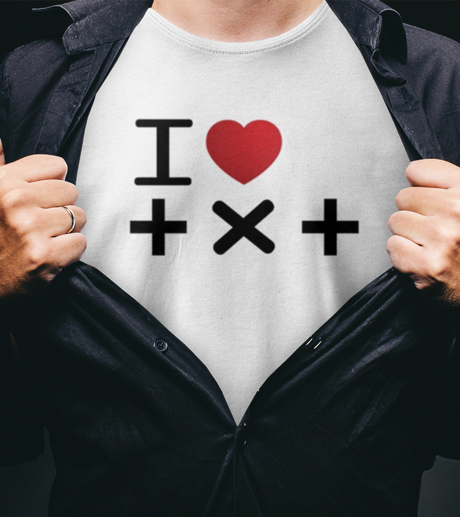 I Love Plus X Plus T-Shirt