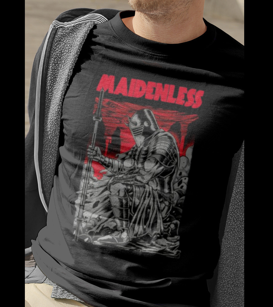 Maidenless Raskol Knight Dark Fantasy Art Comic T-Shirt