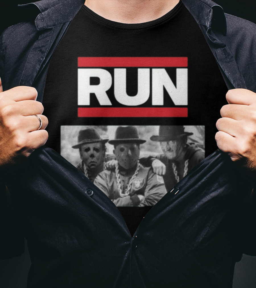 RUN RUN DMC Horror Masks T-Shirt
