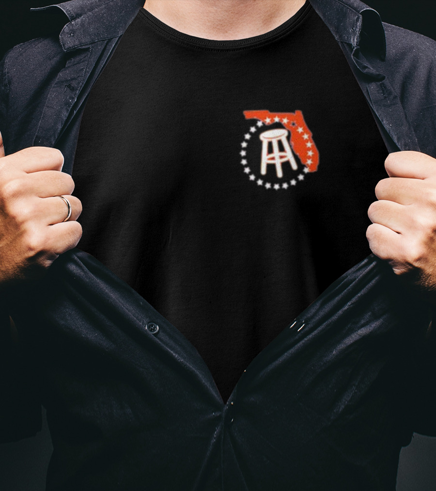 Florida Swamped State Outline T-Shirt