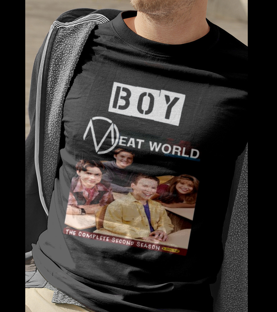 Boy Meat World The Complete Second Season DVD Cast Classroom T-Shirt