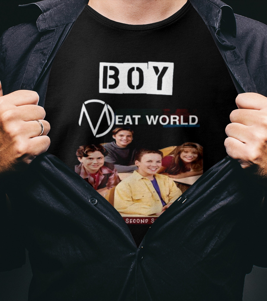 Boy Meat World The Complete Second Season DVD Cast Classroom T-Shirt