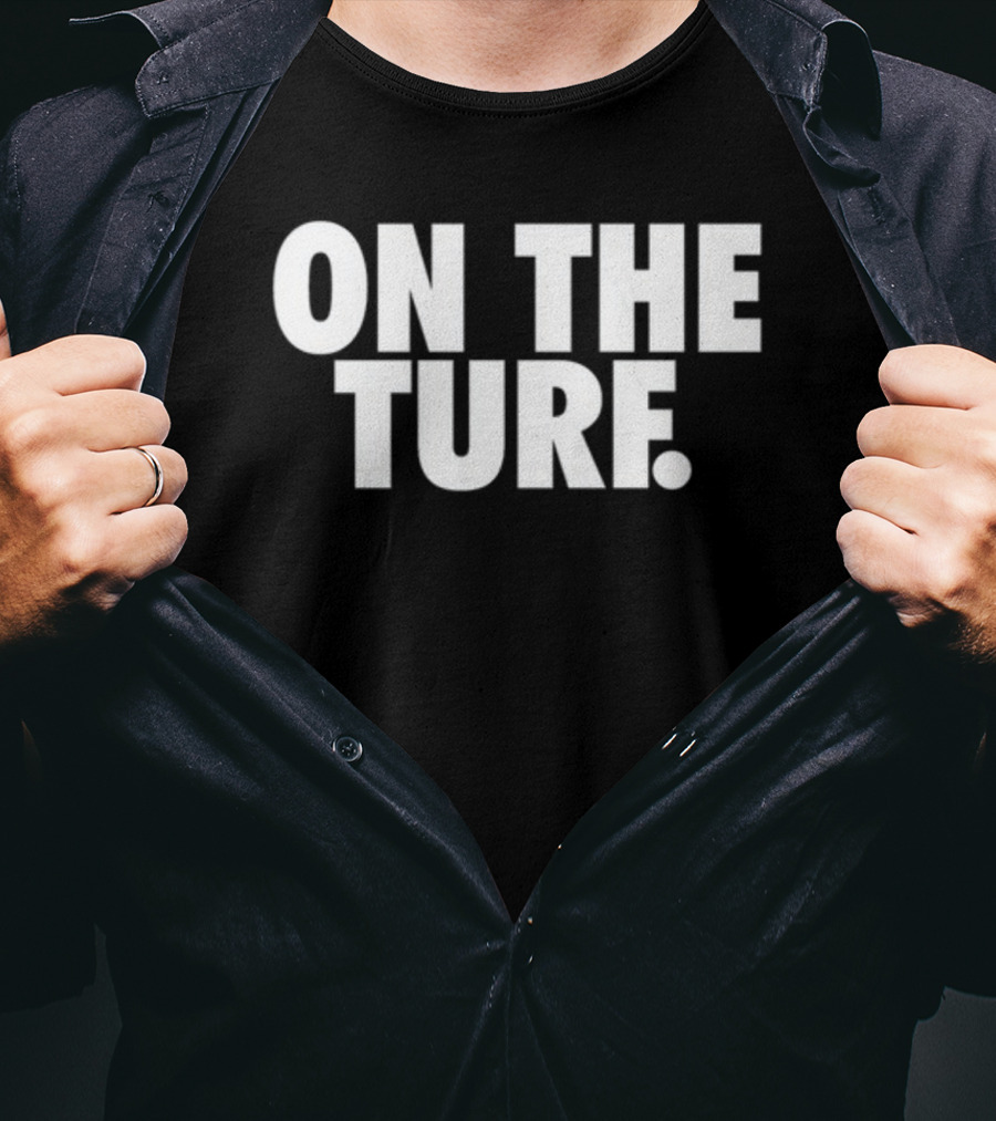 Bornxraised On The Turf Streetwear Aesthetic T-Shirt