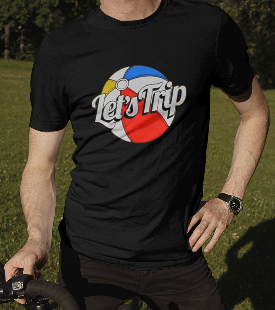 Let's Trip Colorful Beach Ball T-Shirt