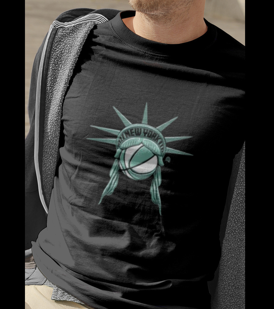 New York Liberty Basketball Ny Lady Liberty T-Shirt