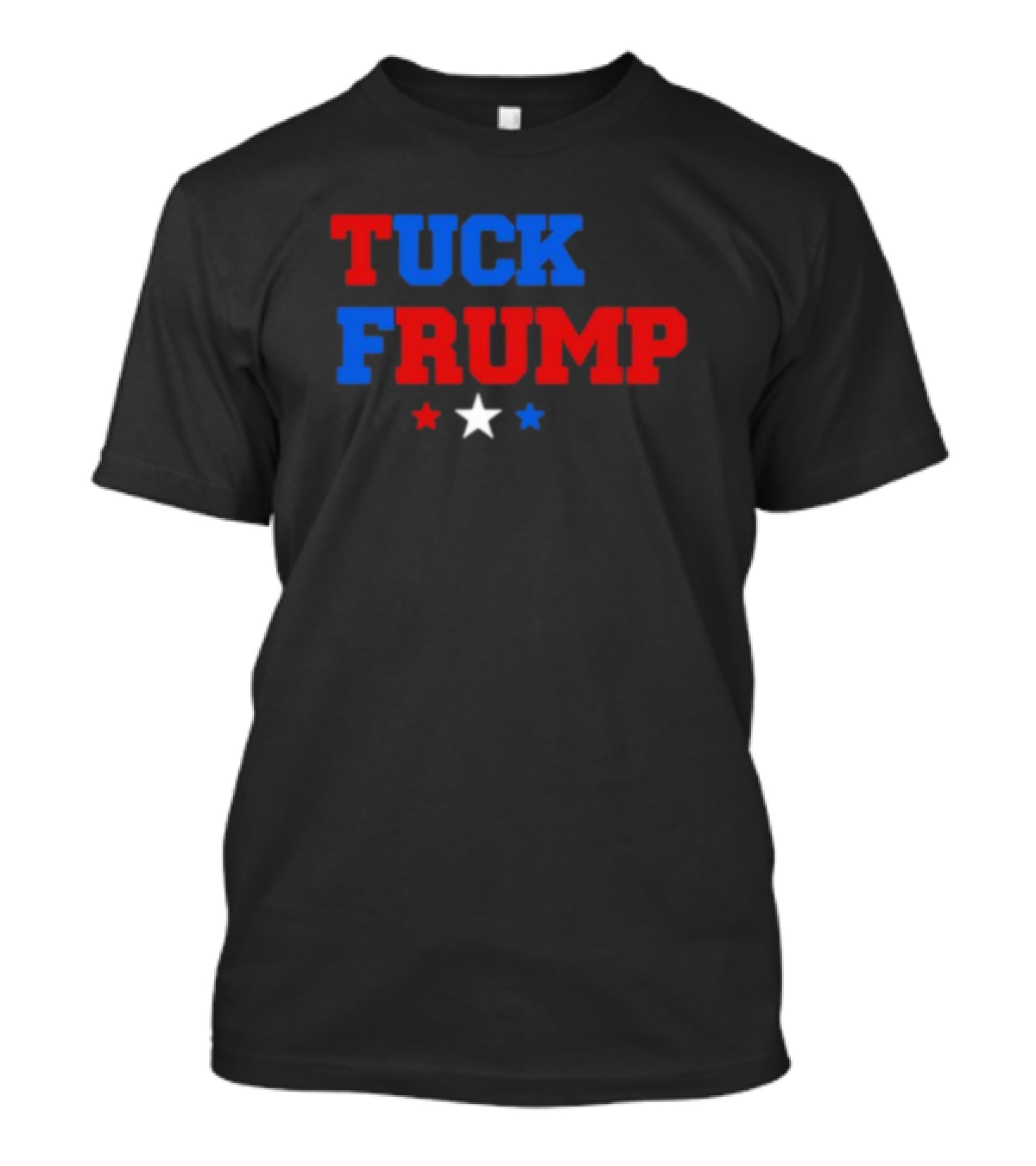 Yourbluechannel Tuck Frump Red Blue White Stars T-Shirt