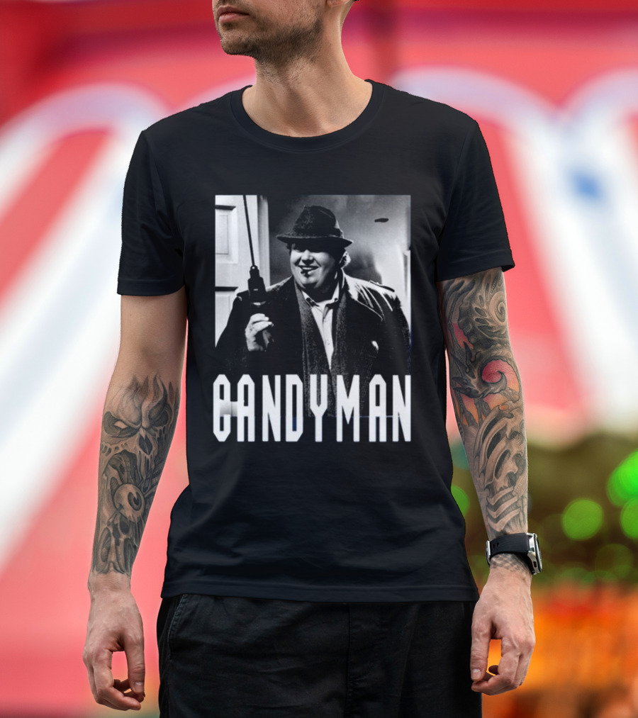 Candyman John Candy Uncle Buck Iconic Movie Character Presentation T-Shirt