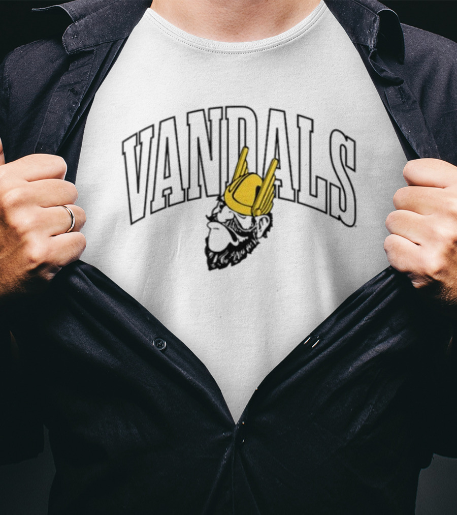 Vandals Vintage 1940s Yellow Helmet T-Shirt