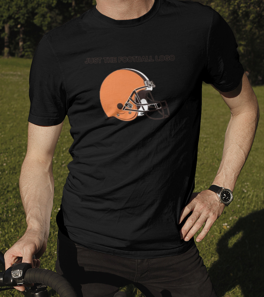 Cleveland Just The Football Helmet T-Shirt