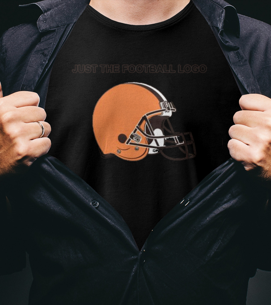 Cleveland Just The Football Helmet T-Shirt