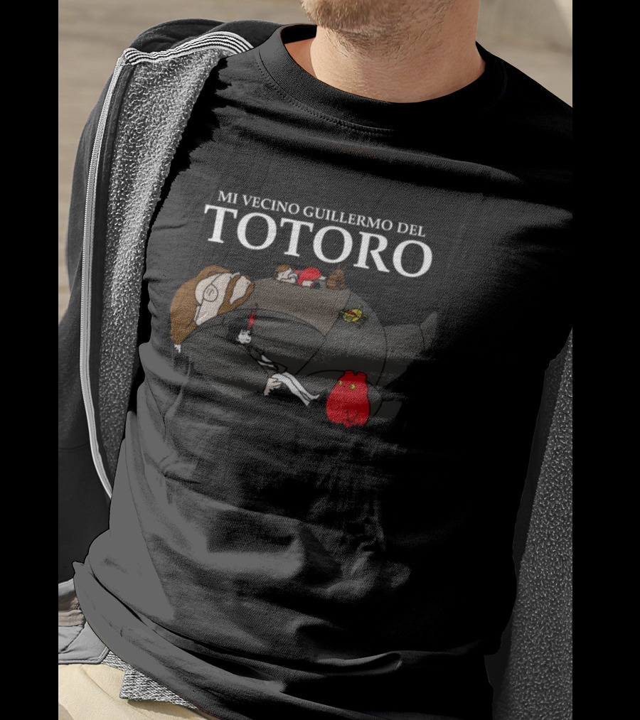 Mi Vecino Guillermo Del Totoro Guillermo Del Toro Totoro Crossover T-Shirt