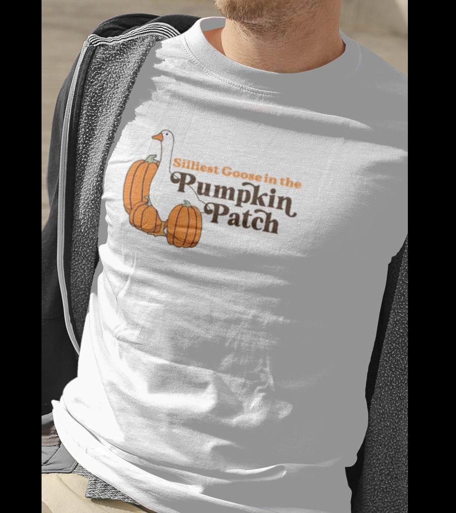 Silliest Goose In The Pumpkin Patch T-Shirt